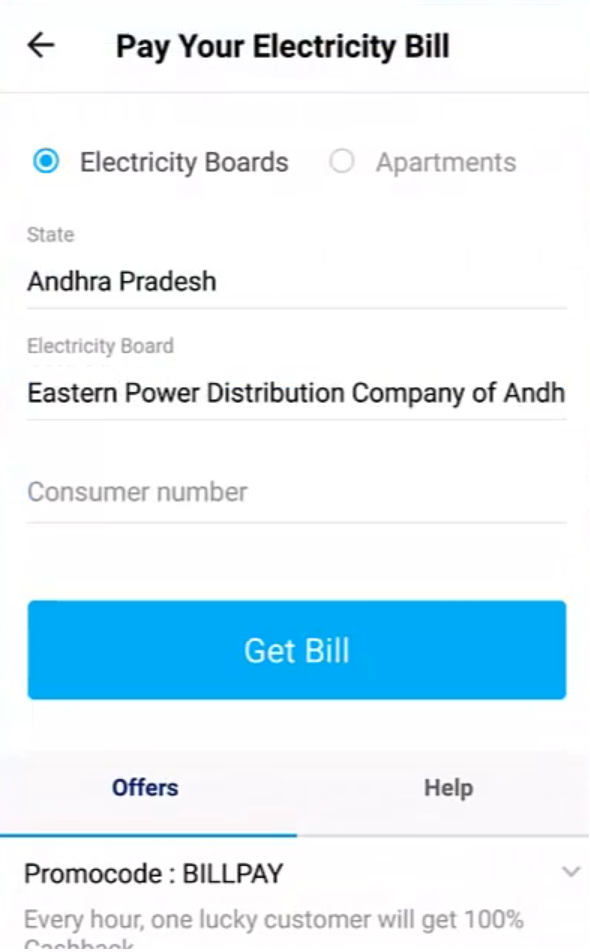 Andhra Pradesh Electricity Bill